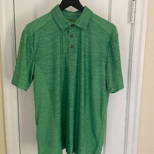 Tommy Bahama Green Polo 3 button shirt Medium